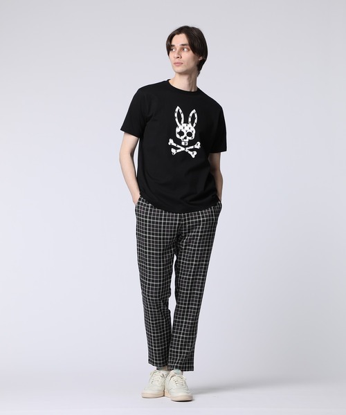 Psycho Bunny（サイコバニー） tシャツ 3Dドット シルエットバニーT