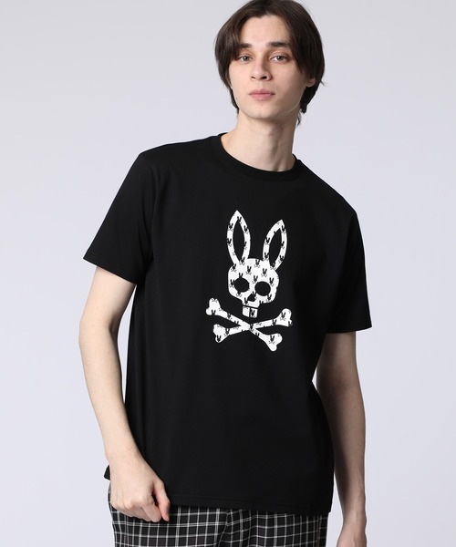 Psycho Bunny（サイコバニー） tシャツ 3Dドット シルエットバニーT