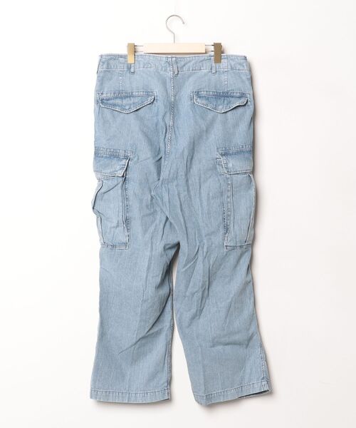 BEAMS（ビームス） カーゴパンツ L サックスブルー メンズ : ZOZOTOWN