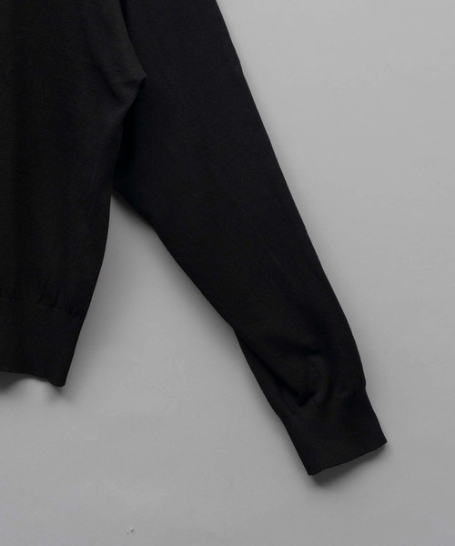 「MAISON SPECIAL」 長袖ニット 2 レッド メンズの画像