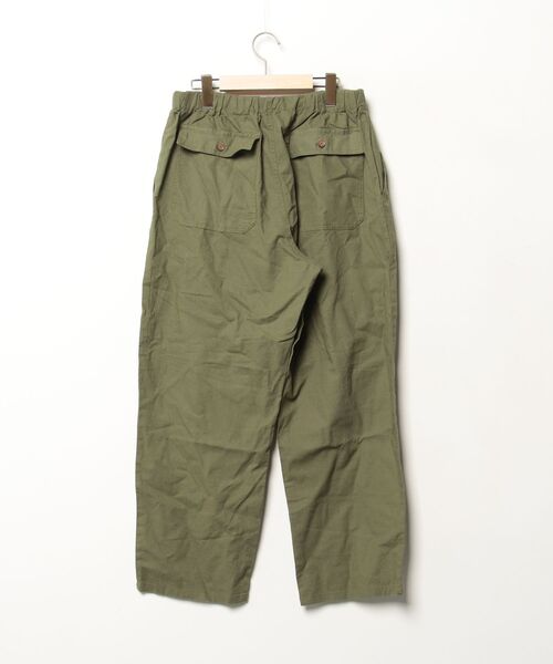 「coen」 イージーパンツ L オリーブ メンズ_画像2