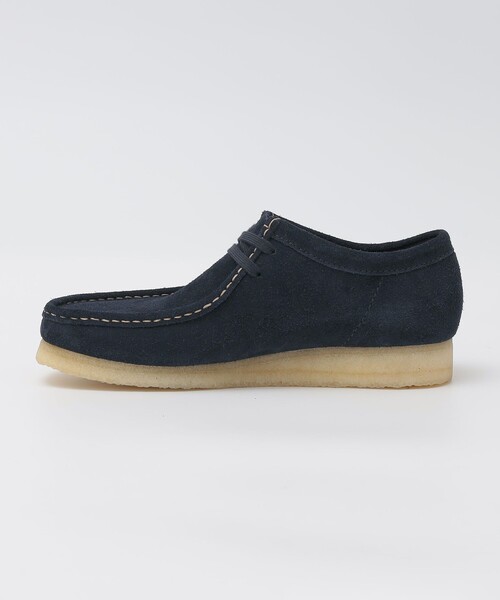 クラークス オリジナルズ SHIPS別注 ワラビーブーツ【UK7.5】 26cm Wallabee Boot / メンズワラビーブーツ （ブラックスエード） -Clarks