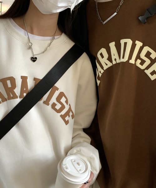 「SEN TOKYO」 スウェットカットソー M ホワイト メンズ_画像4