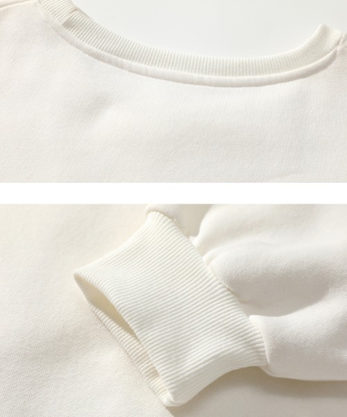 「SEN TOKYO」 スウェットカットソー M ホワイト メンズ_画像7