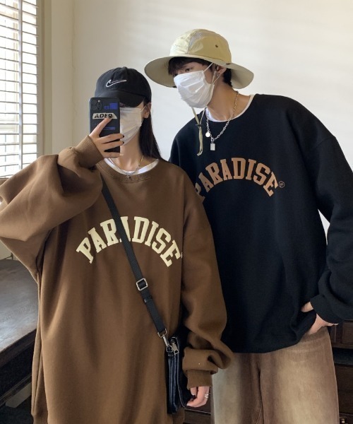 「SEN TOKYO」 スウェットカットソー M ホワイト メンズ_画像9