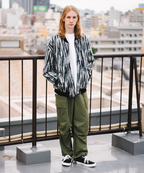 「JUGLANS」 「Revo.」カーゴパンツ M ブラック メンズ_画像3