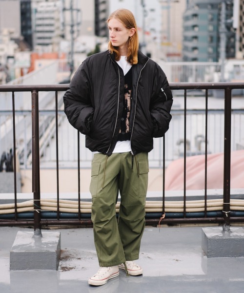 「JUGLANS」 「Revo.」カーゴパンツ M ブラック メンズ_画像5