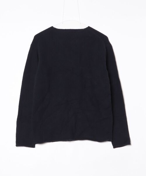 「BLUE WORK」 長袖ニット SMALL ネイビー メンズ_画像2