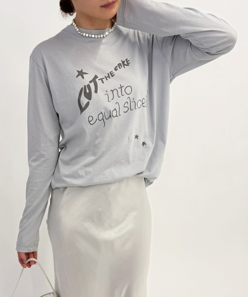 EDIT. FOR LULU（エディットフォールル） tシャツ Bonheur TEE