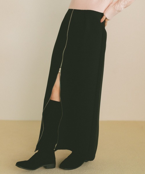 「VANNIE U」 タイトスカート SMALL アイボリー レディース_画像6