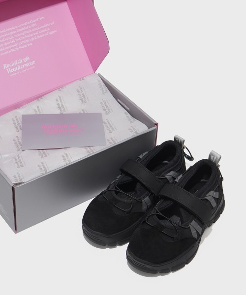 「ROCKFISH WEATHERWEAR」 シューズ 23.0cm グレー レディース_画像2