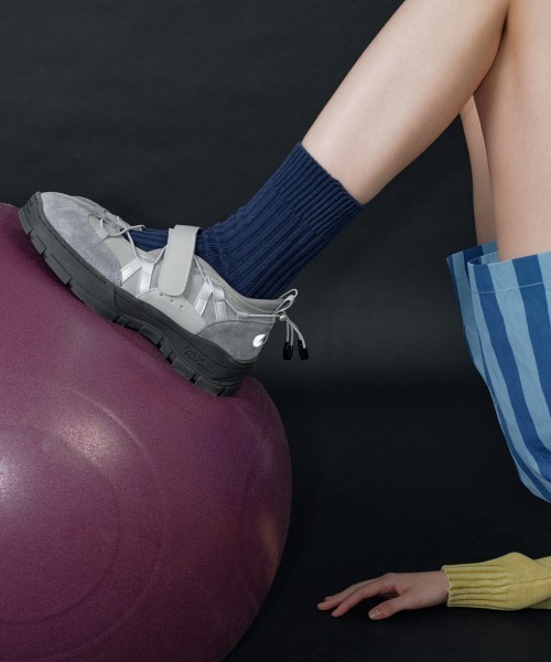 「ROCKFISH WEATHERWEAR」 シューズ 23.0cm グレー レディース_画像9