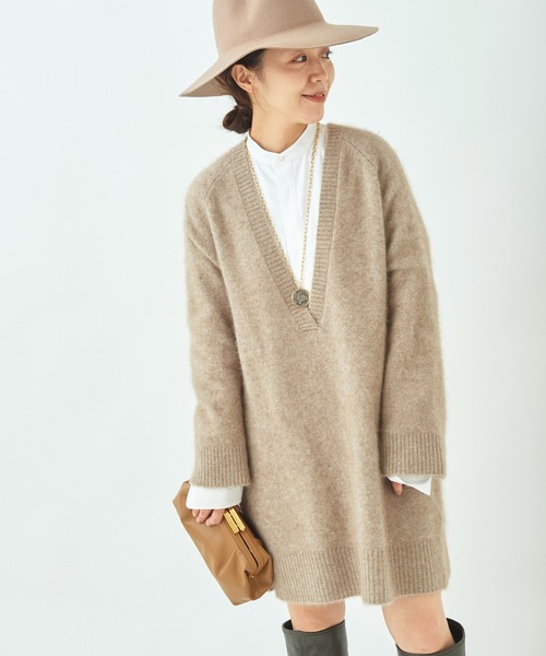Plage - ちーこさま専用★新品★プラージュ✔︎plage★ベージュニットワンピ✔︎ plage（プラージュ） ニットワンピース FREE ベージュ レディース