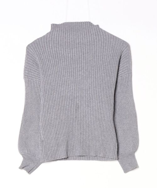「210nouve」 7分袖ニット FREE グレー レディース_画像2