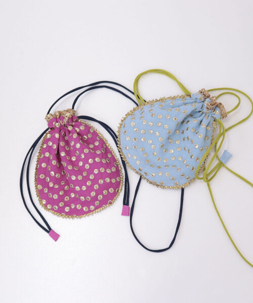 「NE QUITTEZ PAS!」 2WAYバッグ FREE サックスブルー レディース_画像4