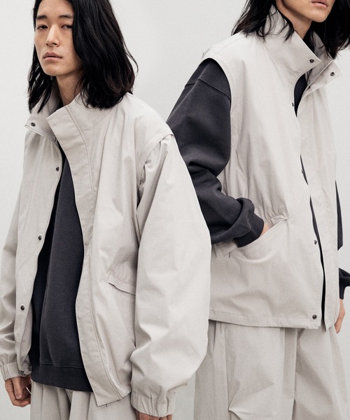 「WYM LIDNM」 ブルゾン M グレー メンズ_画像3