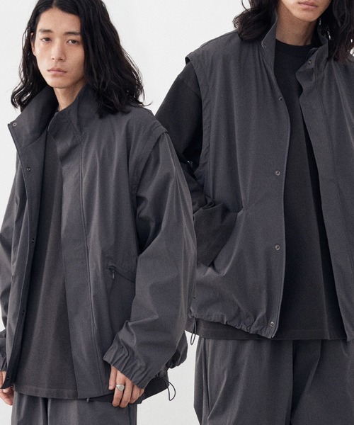 「WYM LIDNM」 ブルゾン M グレー メンズ_画像4