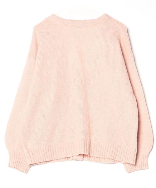 「archives」 ニットカーディガン M ピンク レディース_画像2