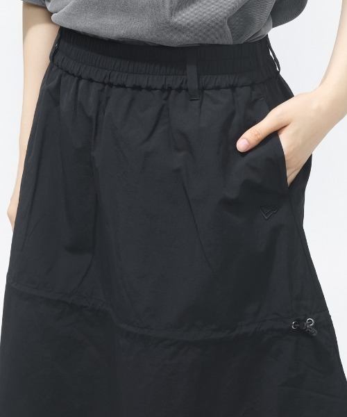 NEW ERA（ニューエラ） ロング スカート WS NYLON DRAWSTRING SKIRT