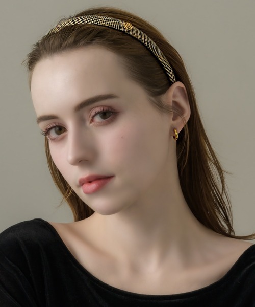 「muku」 カチューシャ FREE ブラウン レディース_画像6