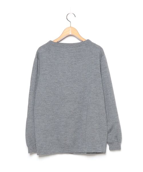 「Andersen-Andersen」 長袖ニット MEDIUM グレー メンズ_画像2