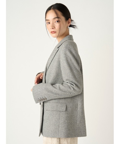 「FRAY I.D」 テーラードジャケット 0 ブラウン レディース_画像4