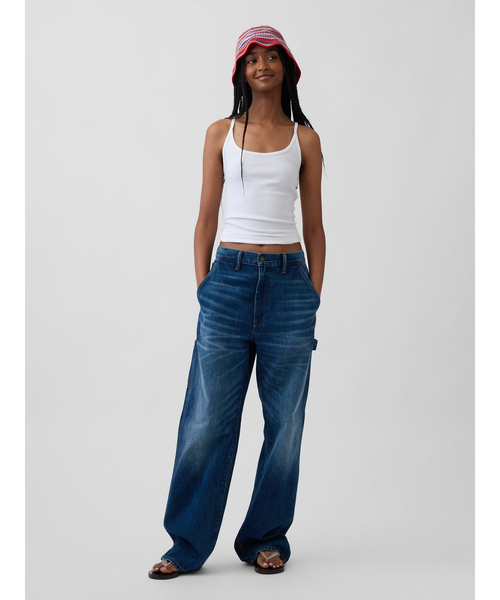 GAP（ギャップ） 帽子 ハット ニット ストライプ バケットハット