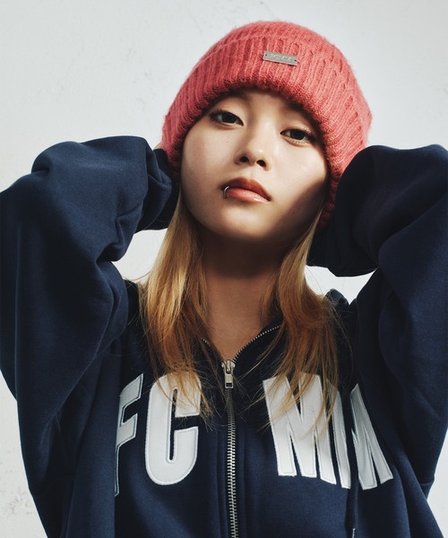 「FCMM」 ジップアップパーカー LARGE ネイビー メンズ_画像3