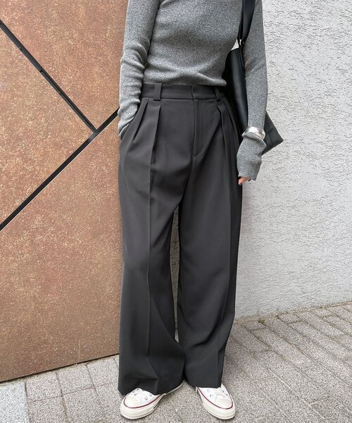 「Spick \u0026 Span」 パンツ 38 ブラック レディースの画像