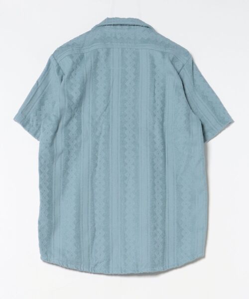 OAS（オーエーエス） シャツ SS SHIRT/OAS / 織り柄オープンカラー半袖