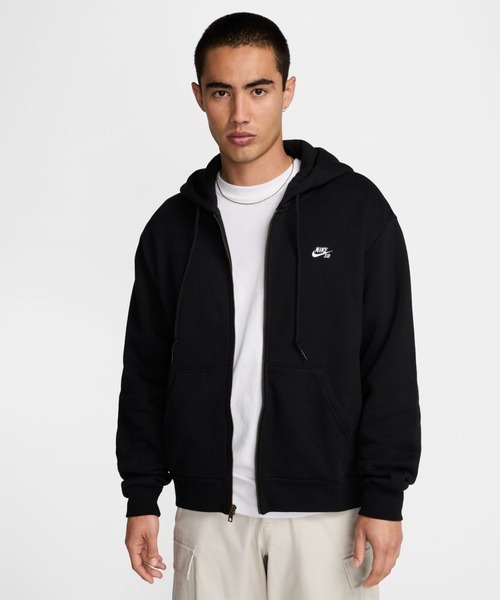 NIKE（ナイキ） パーカー ナイキSB ESSNTL LOフルジップ フリース L/S