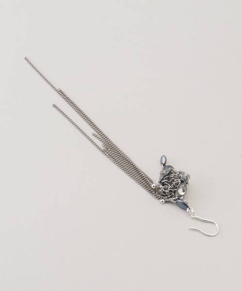 ピアス JEAN FRANCOIS MIMILLA ジャン フランソワ ミミラ Rhinestone in resiピアス BO112 レディースの画像