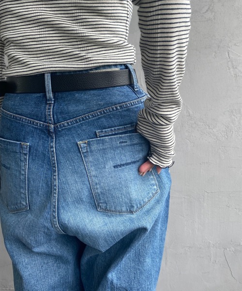 ヤヌークデニム　新品　26 専用 YANUK（ヤヌーク） デニムパンツ 26 ライトインディゴブルー