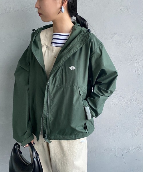 Danton（ダントン） ジップアップパーカー M ダークグリーン