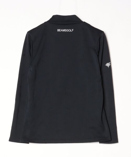 未使用 ビームスゴルフ 長袖シャツ カットソー レディース L BEAMS GOLF（ビームス ゴルフ） 長袖カットソー LARGE ブラック