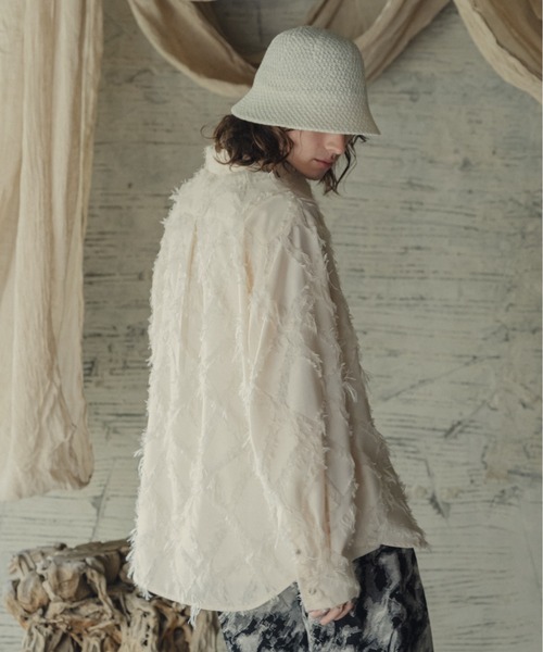 「Casper John」 長袖シャツ MEDIUM ブラック メンズ_画像5
