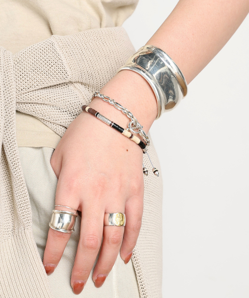 ブレスレット 「MAOR/マオール」African Disc Bracelet レディースの画像