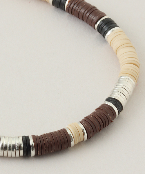ブレスレット 「MAOR/マオール」African Disc Bracelet レディースの画像