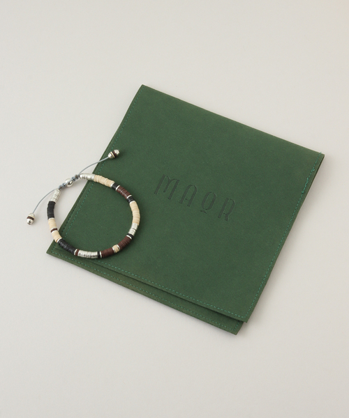 ブレスレット 「MAOR/マオール」African Disc Bracelet レディースの画像
