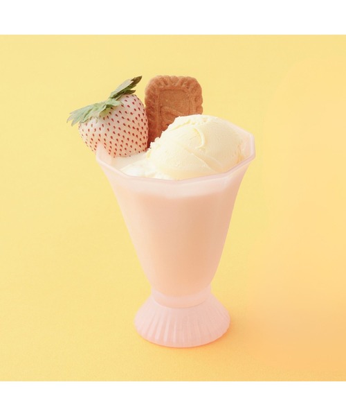 パフェグラス　昭和　レトロ　ピンク　5個セット Francfranc（フランフラン） タンブラー ミニパフェタンブラー ピンク