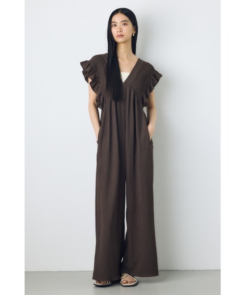 【美品】オールドマンズテーラー　SMOKY BURNET　オールインワン　M AZUL BY MOUSSY（アズールバイマウジー） オールインワン 「サイズ