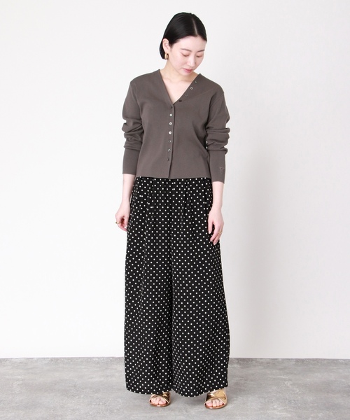 「VERMEIL par iena」 イージーパンツ 40 グレー レディース_画像6