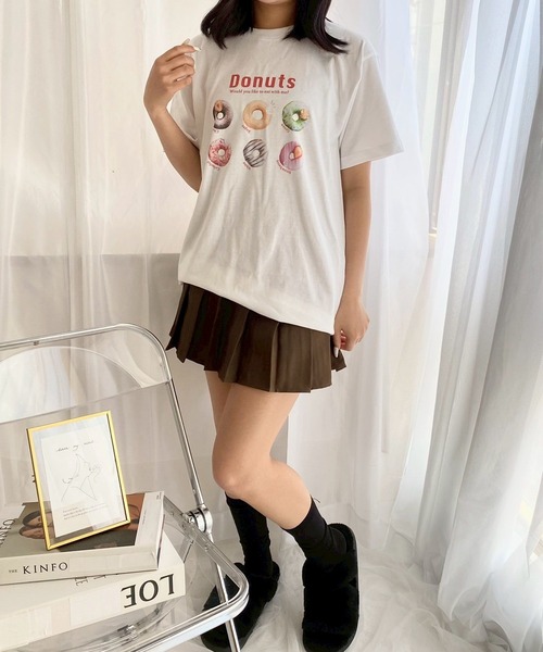tシャツ 半袖 Donuts半袖Tシャツ レディース : ZOZOTOWN Yahoo!店