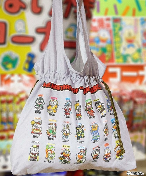 niko and…（ニコアンド） トートバッグ 「やおきん」コラボ巾着トート