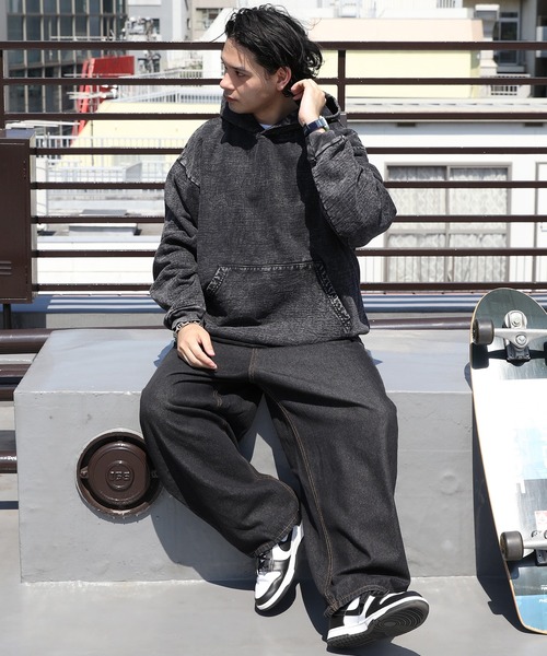 「8(eight)」 デニムパンツ MEDIUM ブラック メンズ_画像4