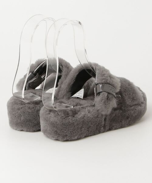「UGG」 フラットサンダル 22cm グレー レディース_画像2