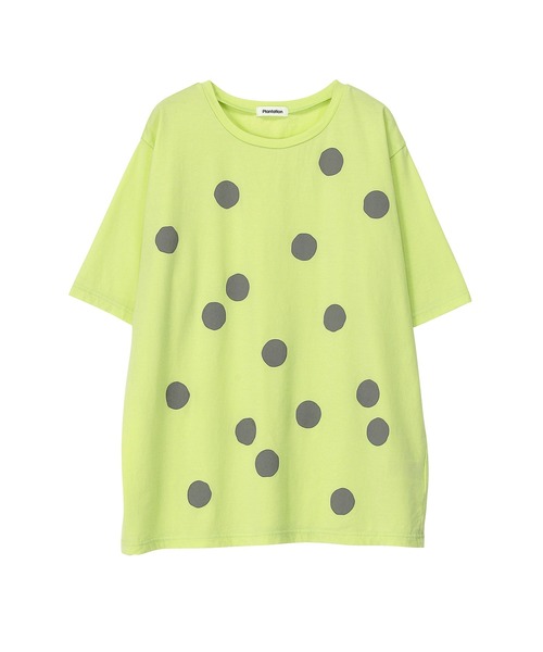 「Plantation」 半袖Tシャツ M size ダークグレー レディース_画像4