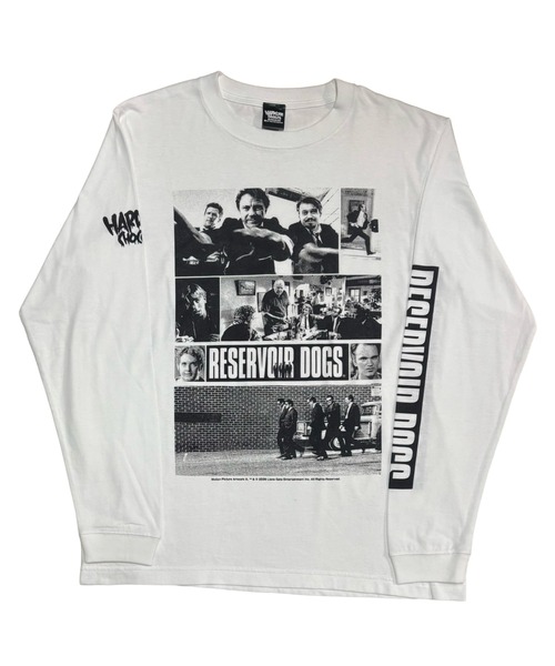 Reservoir Dogs Tシャツ ホワイト tシャツ 「レザボア・ドッグス」ロングスリーブ Tシャツ (ホワイト