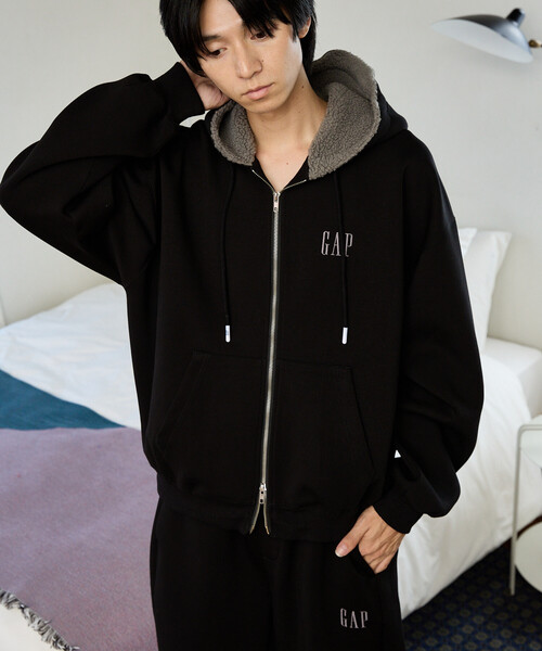 GAP/ギャップ⭐︎スウェットパーカー⭐︎2点セットで GAP（ギャップ） パーカー 裏起毛 PUBLUX × 「セットアップ対応」別注