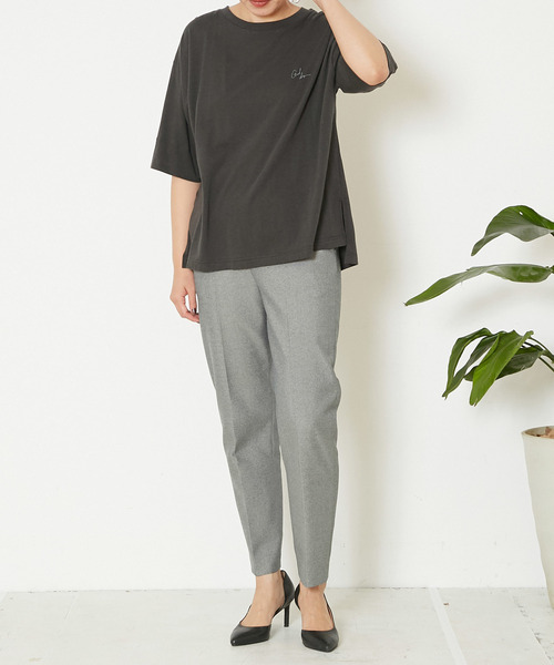 Liesse パンツ センタープレスパンツ レディース : ZOZOTOWN